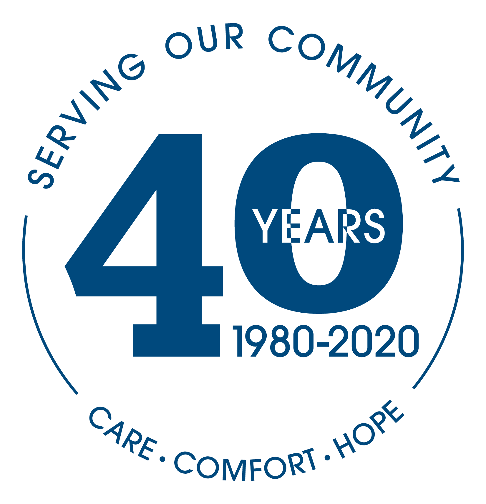 Forty Years of Care, Comfort and Hope